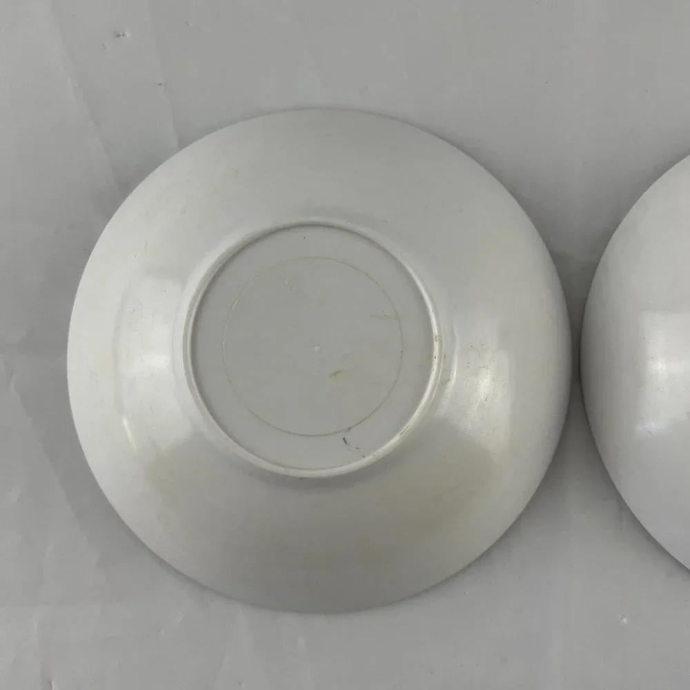 Disney‎ Winnie the Pooh 1964 Two Melamine Bowls Christopher Robin Umbrella Vtg